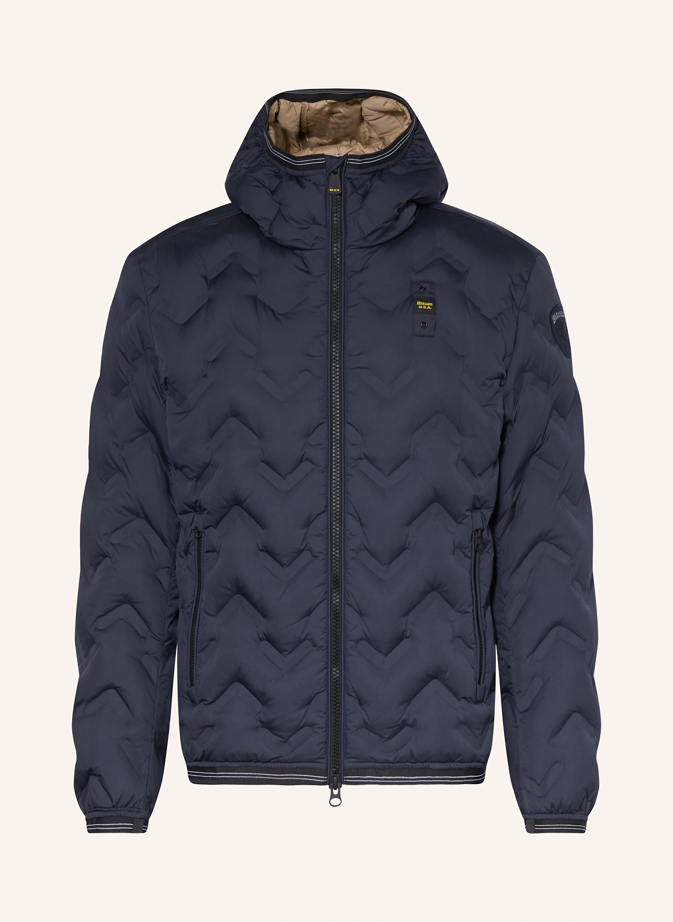 Blauer Lightweight-Daunenjacke
