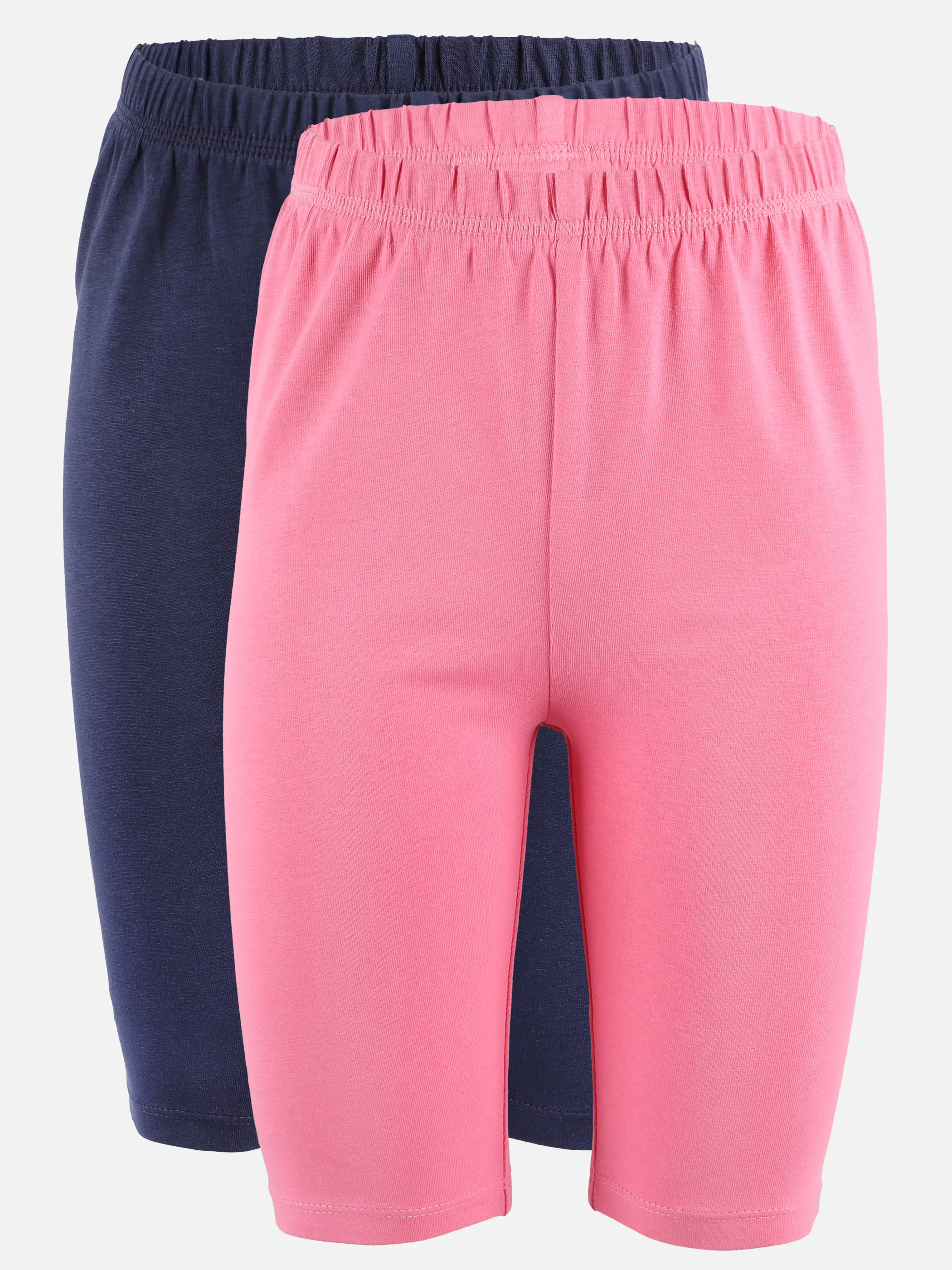 Mädchen Radler Leggings im Doppelpack