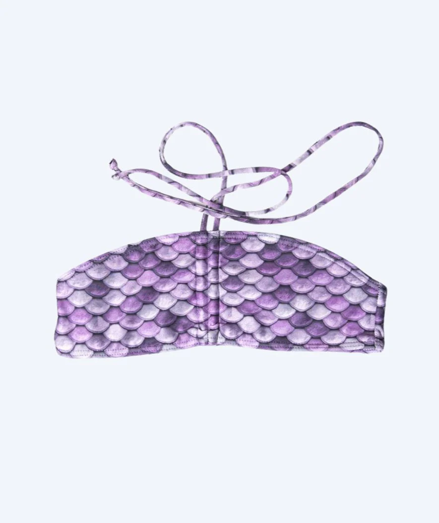 Kuaki Mermaids havfruebikini top til piger - Lilla