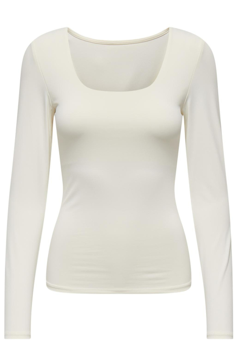 Only witte dames t-shirt