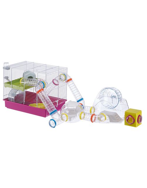 Ferplast Hamster Speelhuis Gym - Dierenverblijf - 32.3x23x26.3 cm