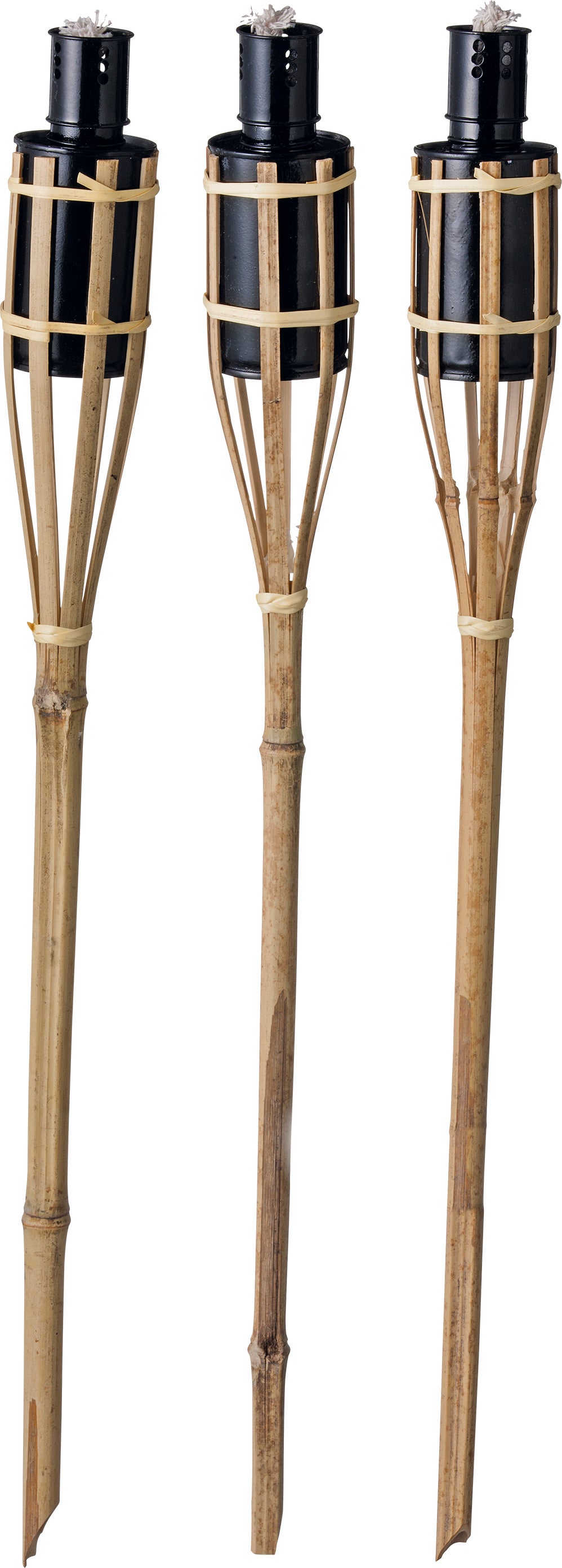 Tuinfakkels bamboe H 60 cm 3 stuks