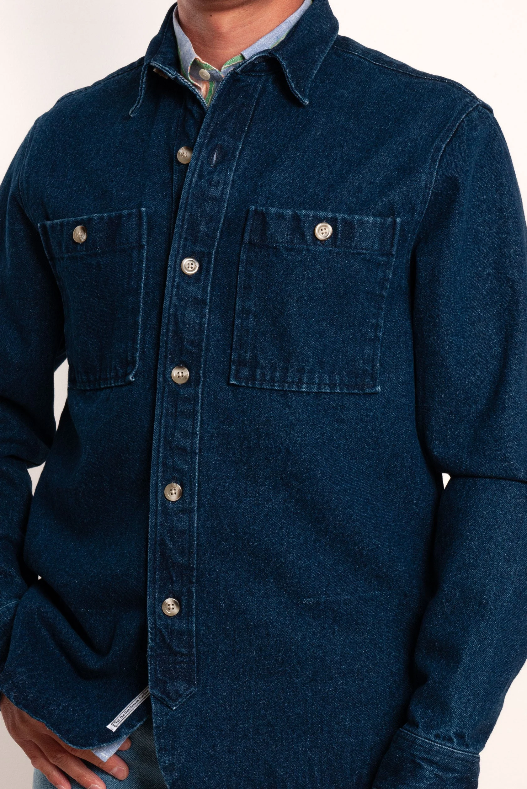 Surchemise denim | Bleu