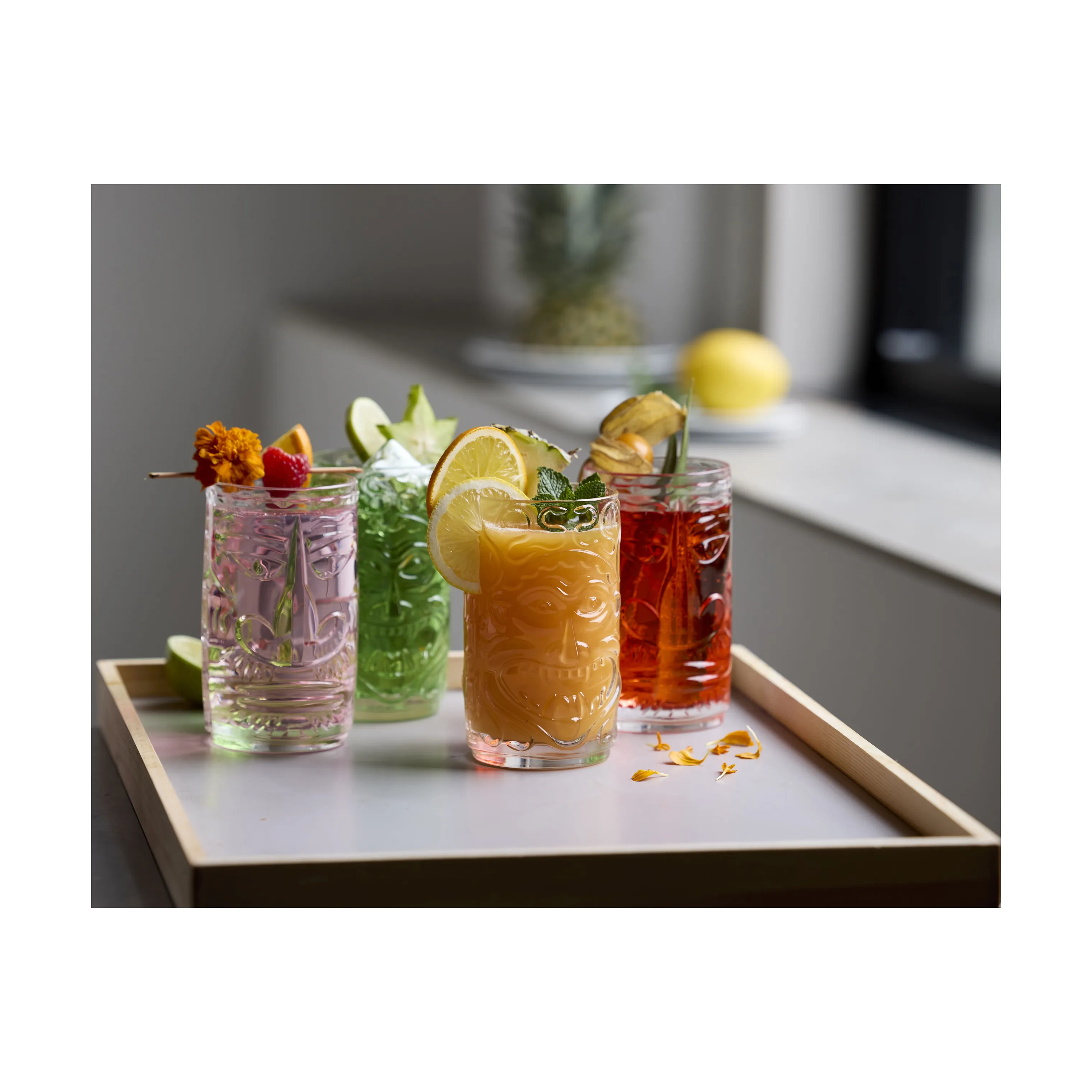 Lyngby Glas Tiki Cocktailglas - 4 stk.
