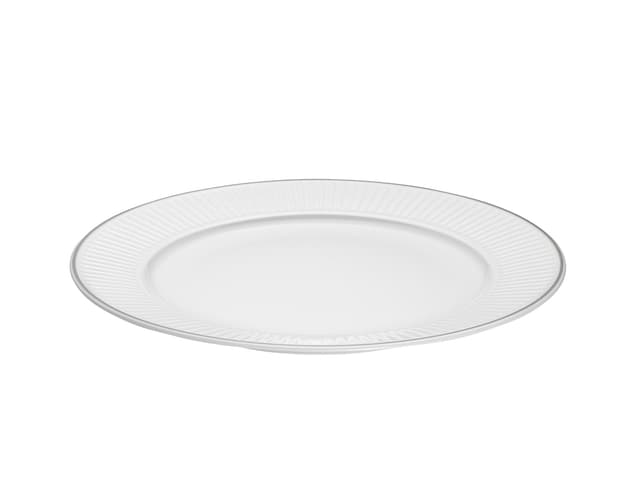 Pillivuyt Tallerken flad White/Platinum