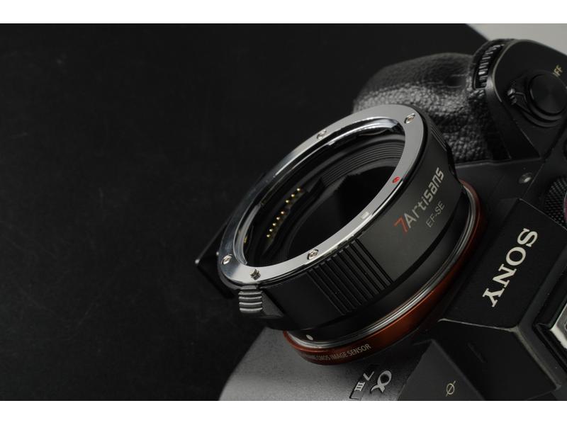 7Artisans Objektiv-Adapter Canon EF – Sony E Adapter mit automatischem Autofokus