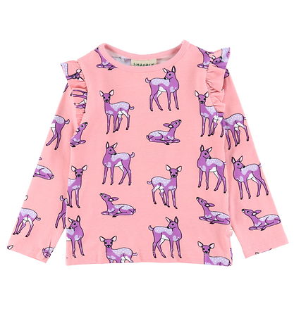 Sm?folk Bluse - Bridal Rose