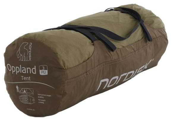 Tente Nordisk Oppland 3 (2.0) Pu Tent Dark Olive Vert