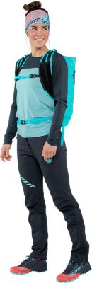 DynafitTraverse S-Tech Longsleeve - blau