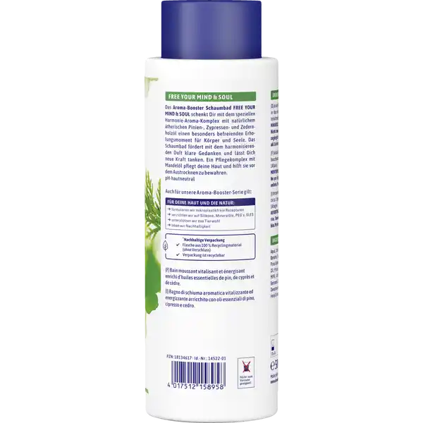 Aroma-Booster Schaumbad Free Your Mind & Soul