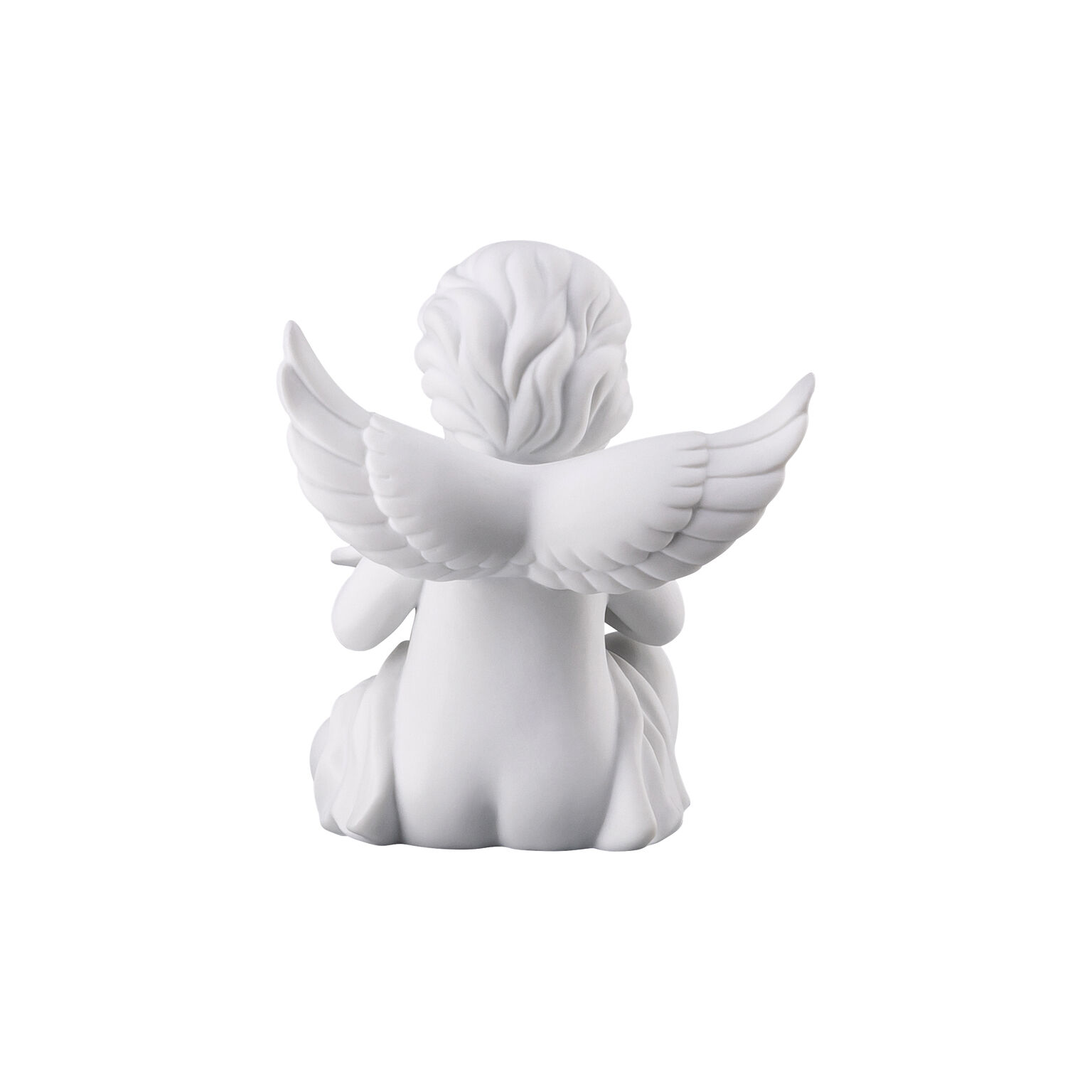 Angels Weiss matt Engel mit Malerpalette