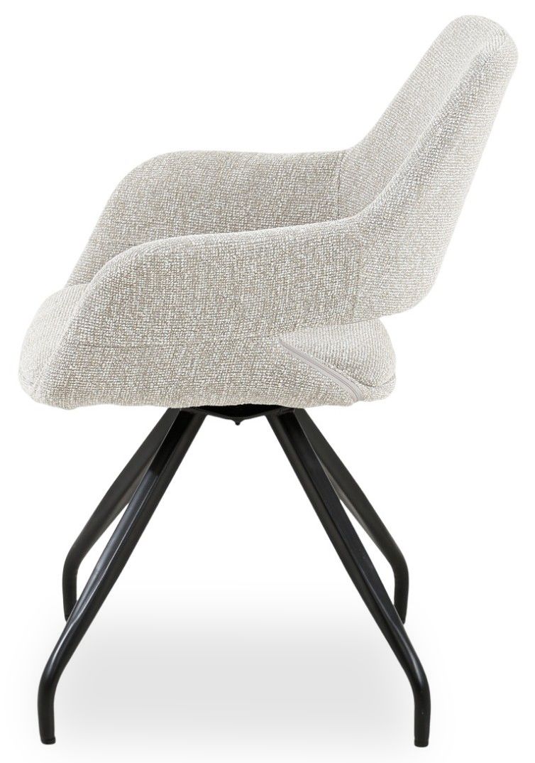 Eetkamerstoel Beige Lodge Capp B61 x D61 x H87 cm