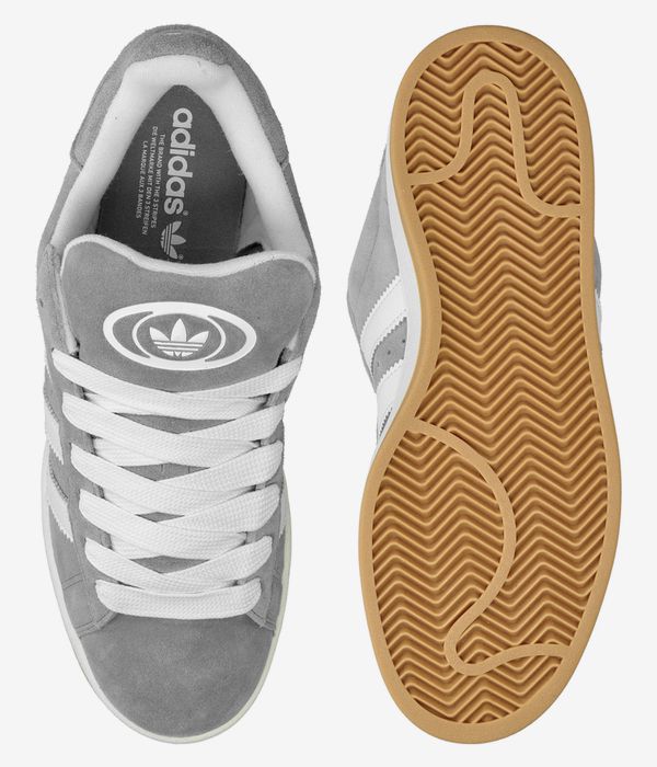 adidas Skateboarding Campus 00s Schuh (grey three cloud white off white)