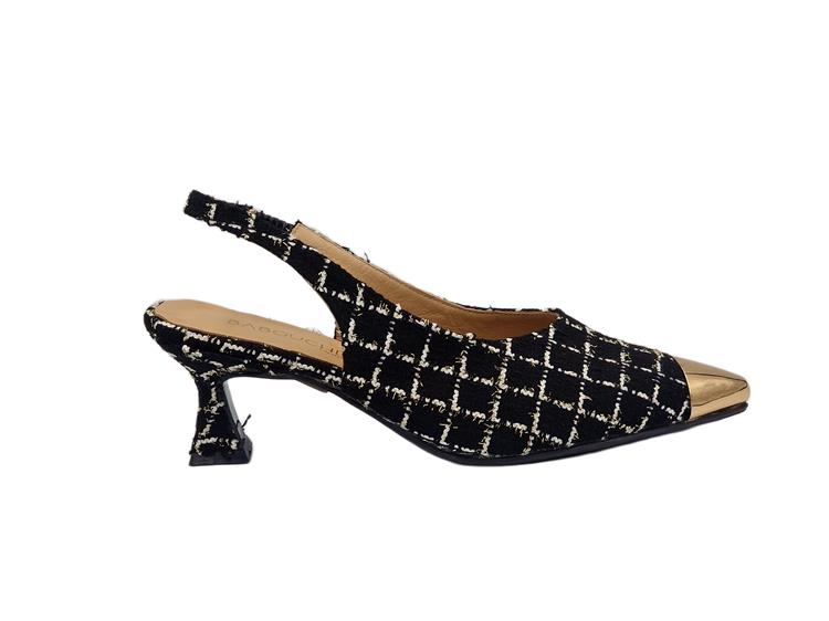 Babouche Sence 64 Zwart combi