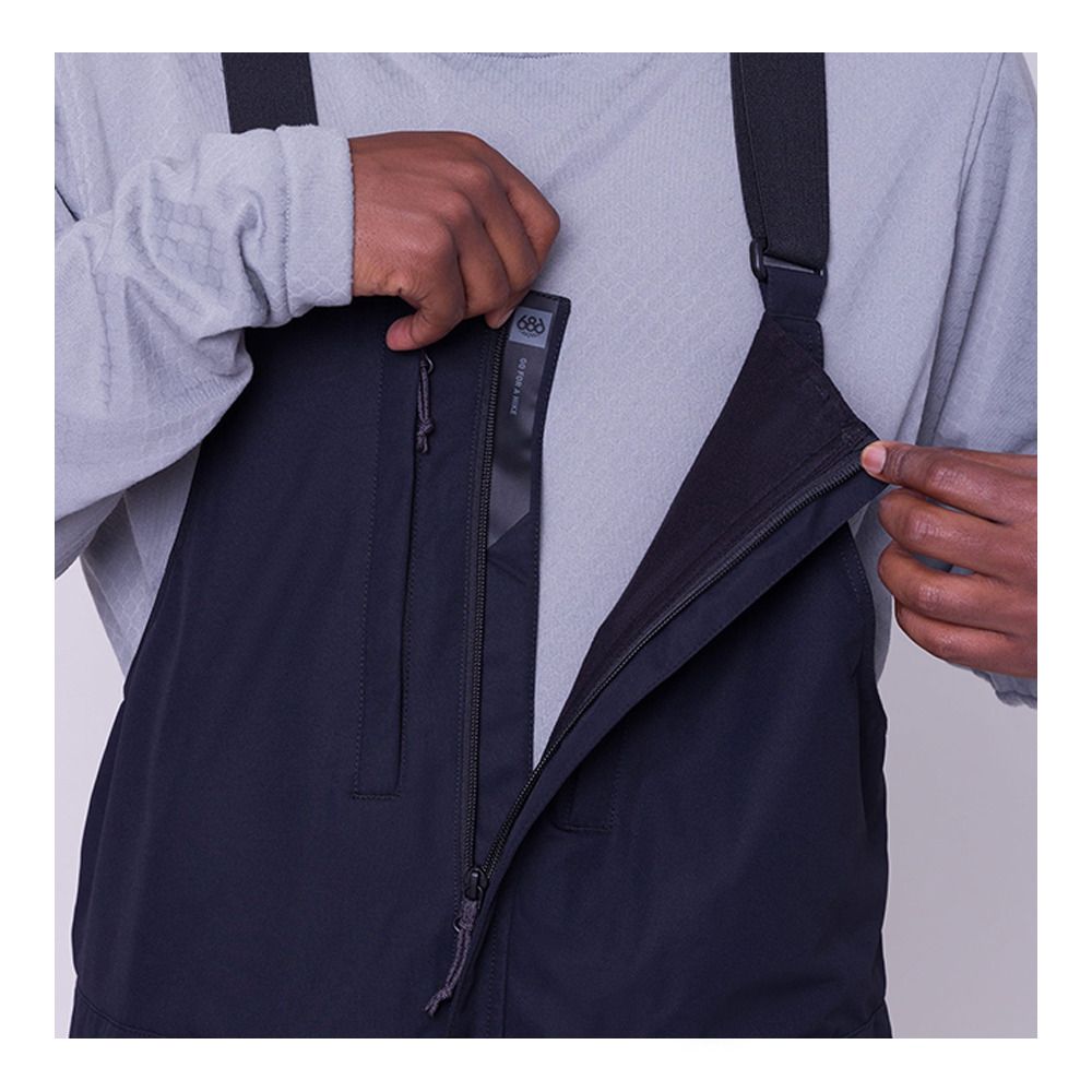 686 SMARTY - Salopette Homme black