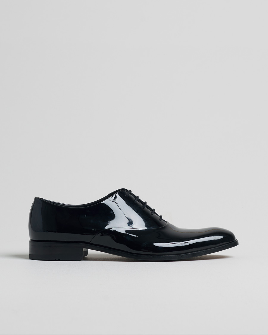 Loake Lifestyle Patent Black