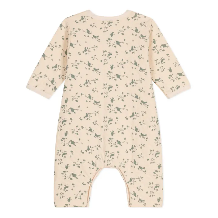 Petit Bateau Combinaison Macro Tubique Matelassé | Beige