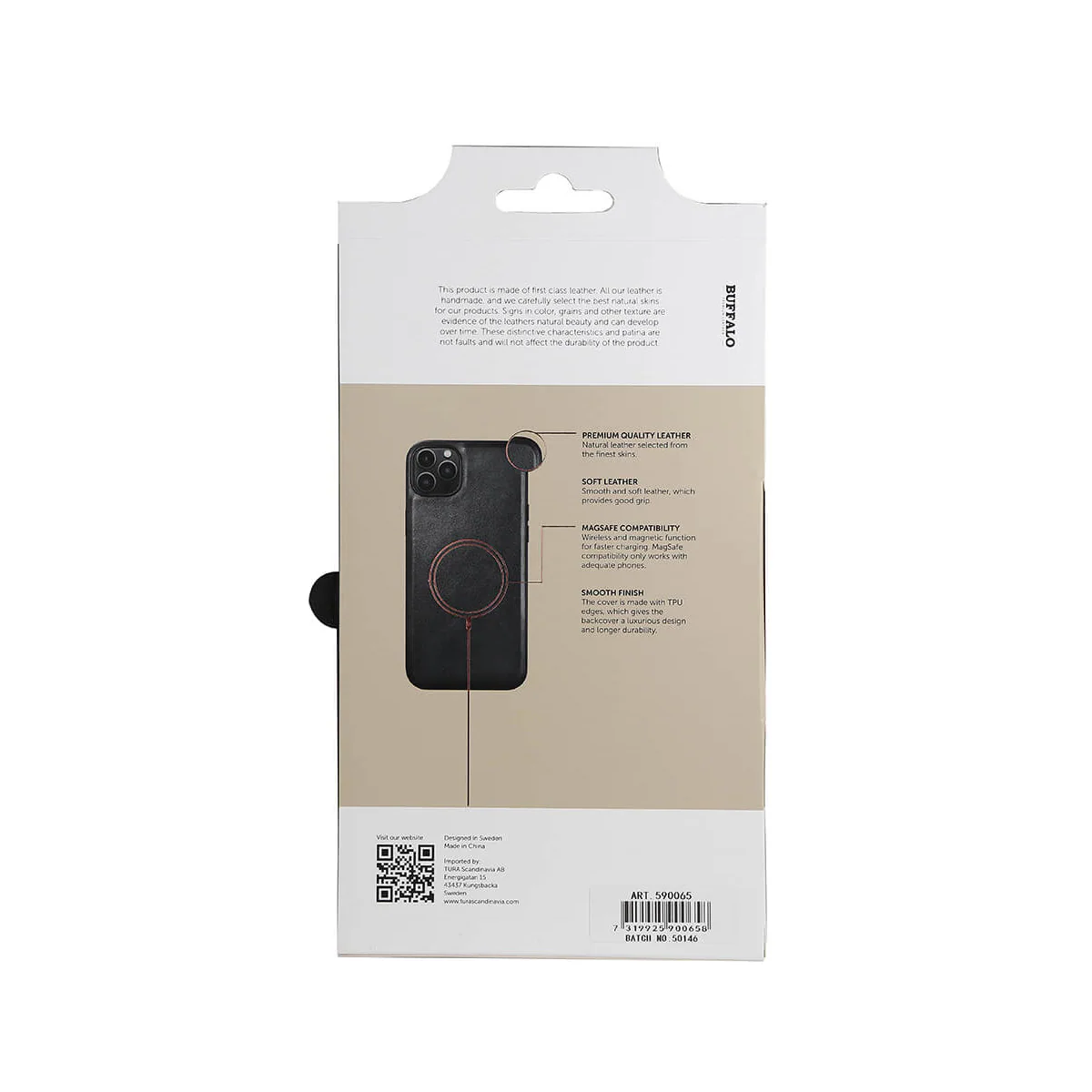 Buffalo Magseries case for iPhone 14 Plus (black)