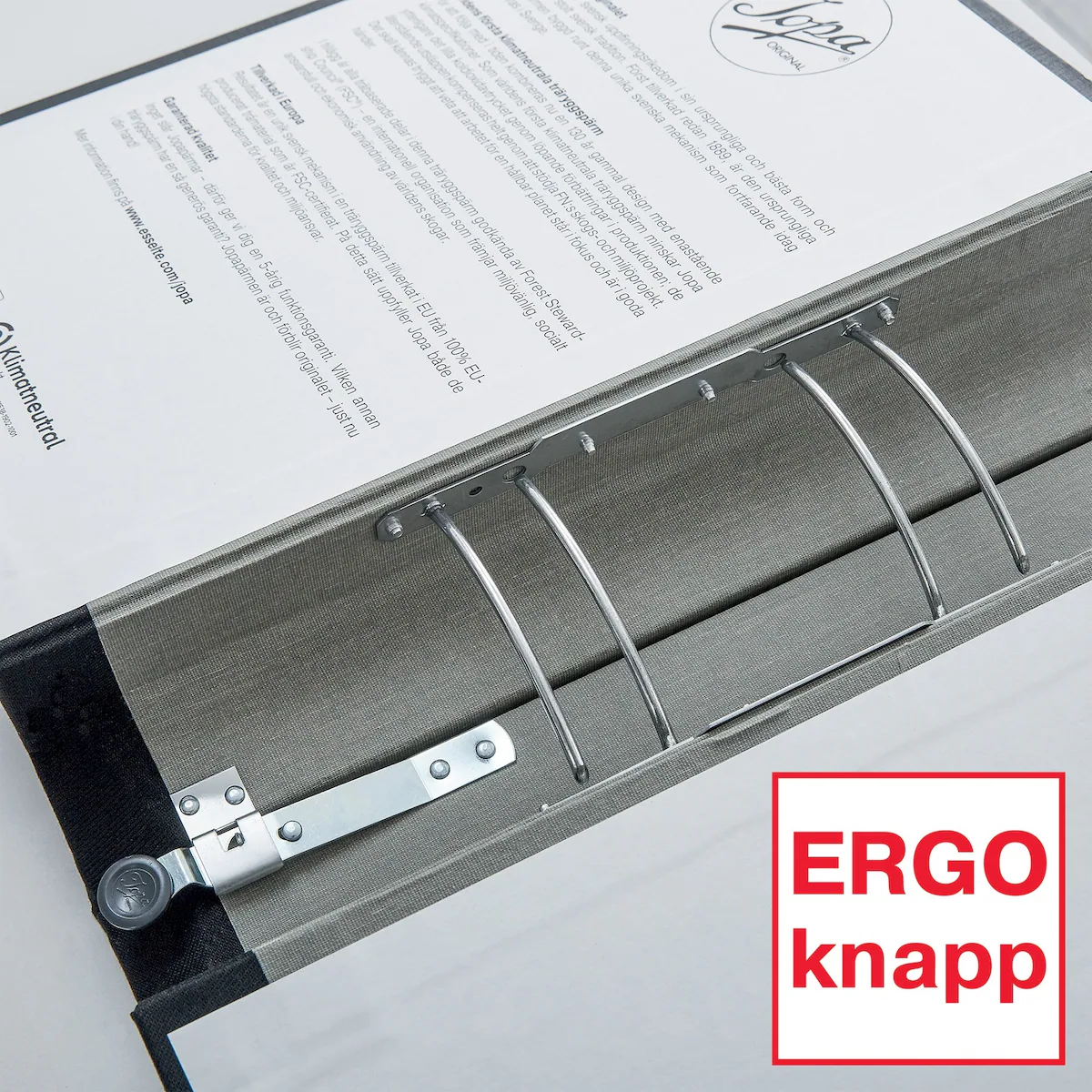 ESSELTE Pärm Jopa A4/60 Svart