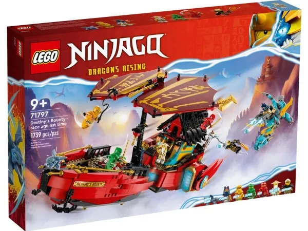 LEGO Ninjago 71797 Skæbnebåden – kapløb med tiden