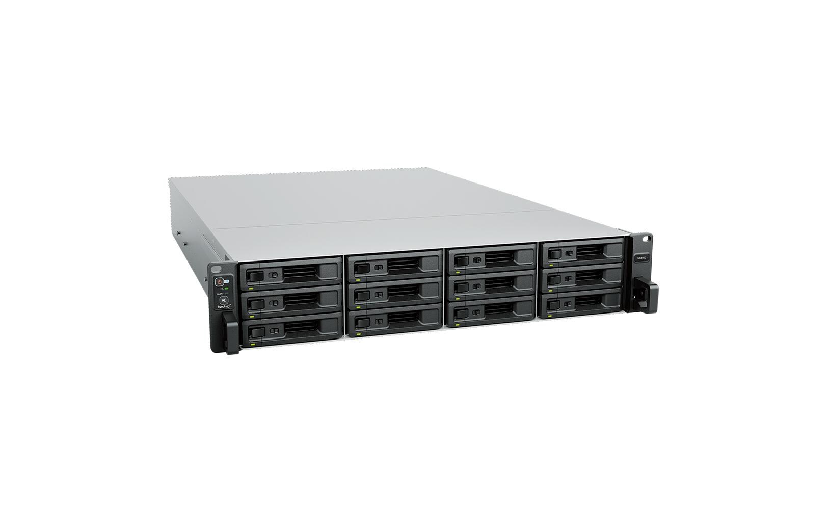Unified Controller UC3400, 12-bay<br>Aktiv/Aktiv-SAN-Speicher für unternehmenskritische Dienste