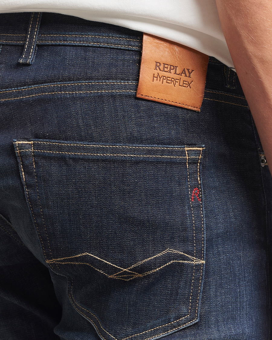 Replay Grover Hyperflex Dust Jeans Dark Blue