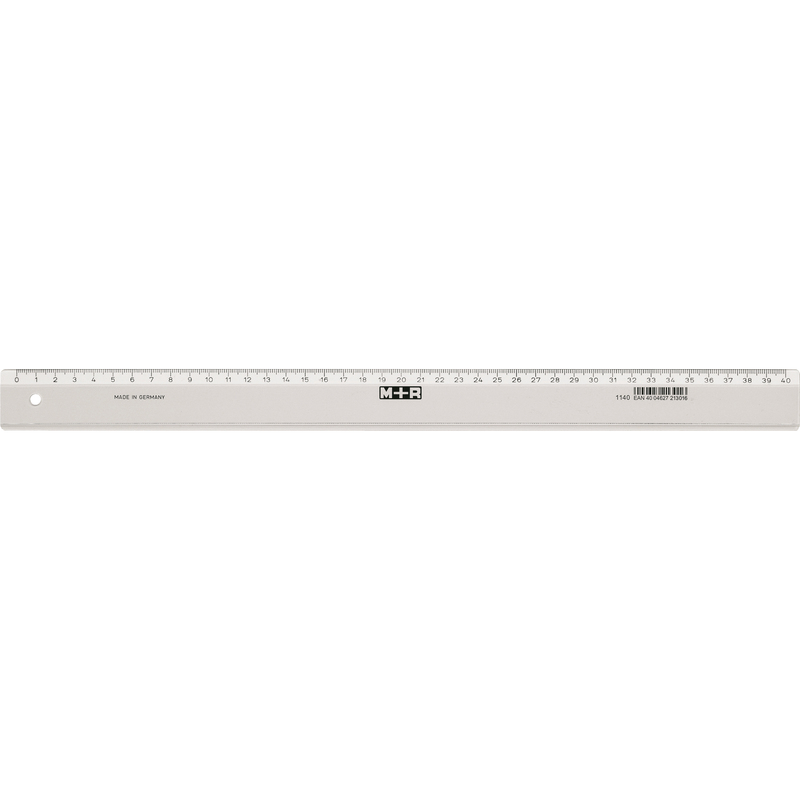 M+R Massstab, scmal, 40 cm