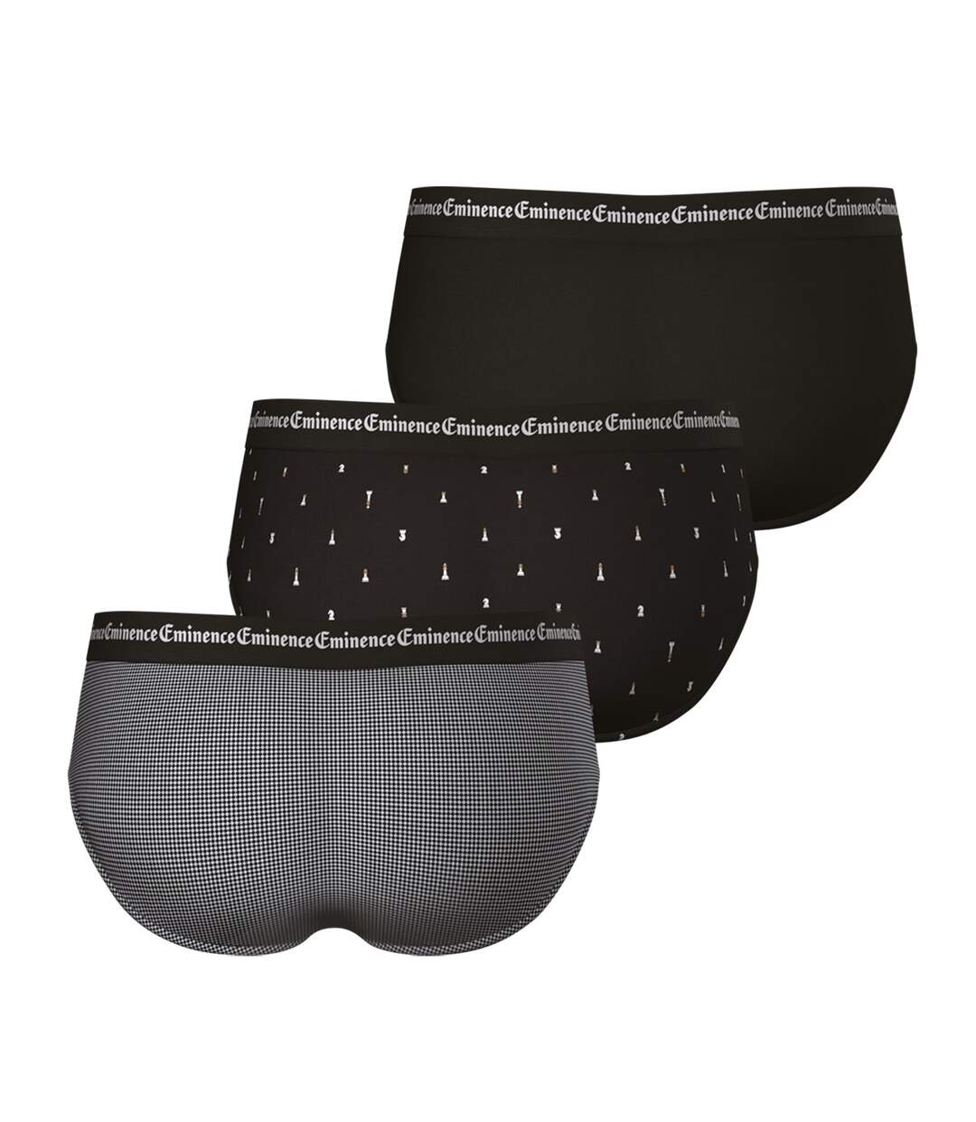 Lot de 3 slips homme Business Print