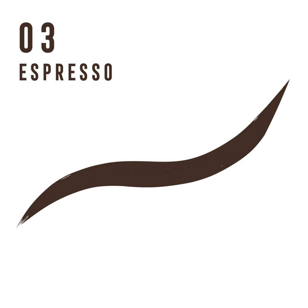 Makkelijk aan te brengenMasterpiece Matte vloeibare eyeliner - 003 espresso