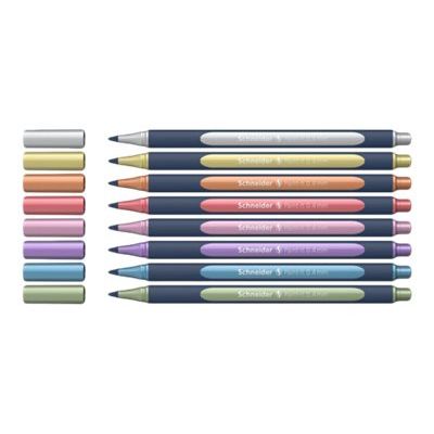 Schneider Paint-It 050 - 8 Metallic rollerball - couleurs assorties