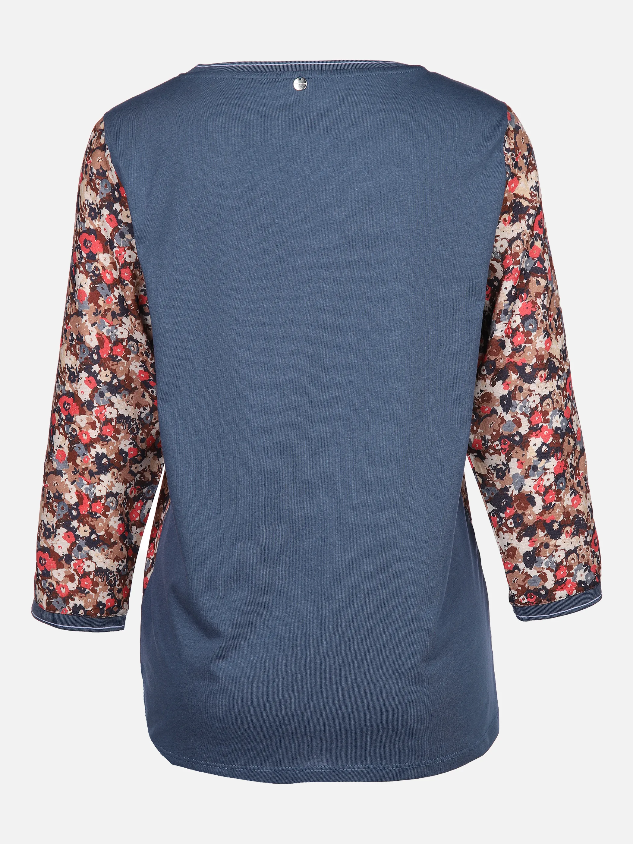 Damen Shirt im Materialmix