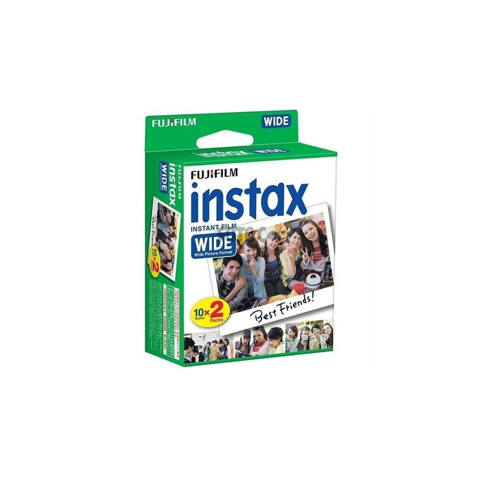 Fuji - Instax WIDE film 20shots - BUNDLE med 3 x 20shots