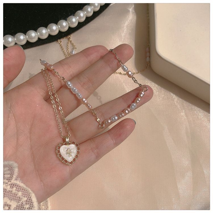 Studio Nana - Hartvormige hanger ketting