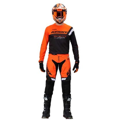 Maillot cross Kenny TRACK - FOCUS - NEON ORANGE 2021 - Orange / Noir