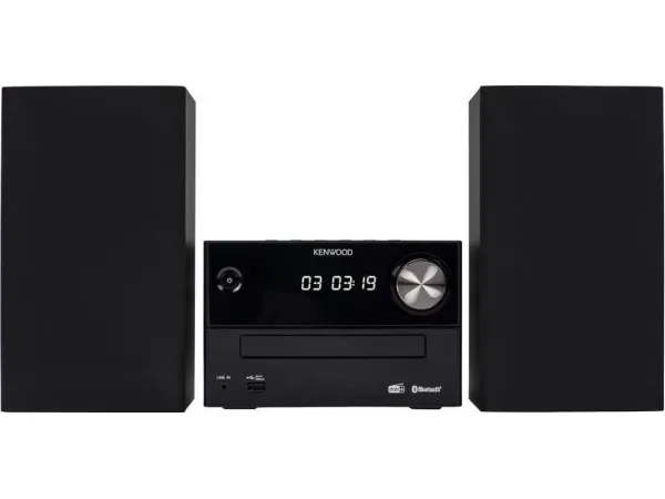 Kenwood M-420DAB, Home audio micro system, Sort, Bakke, 14 W, 6 ohm (O), 10%