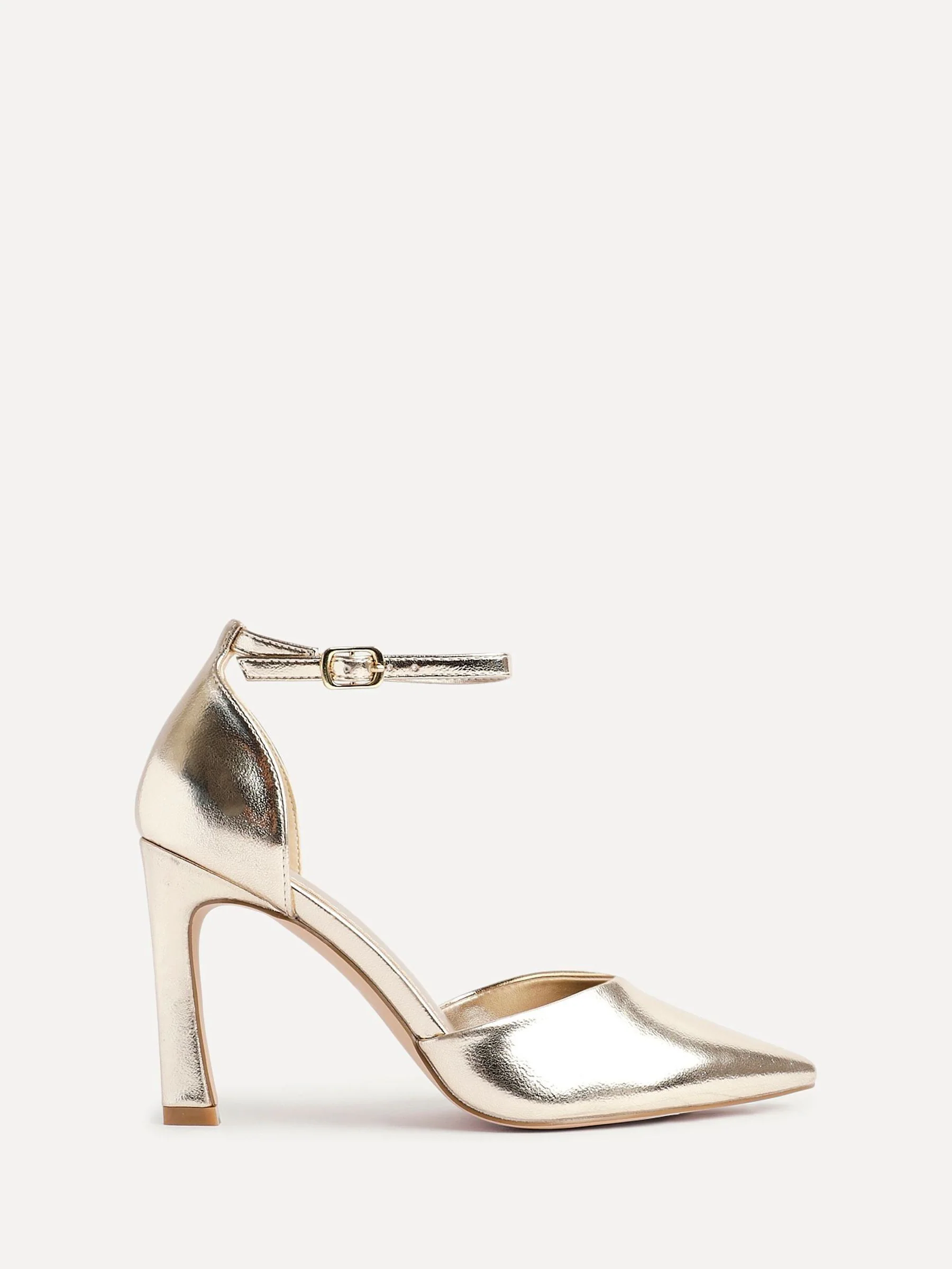 Goud - Linzi Moira Classic Stiletto Court Heels