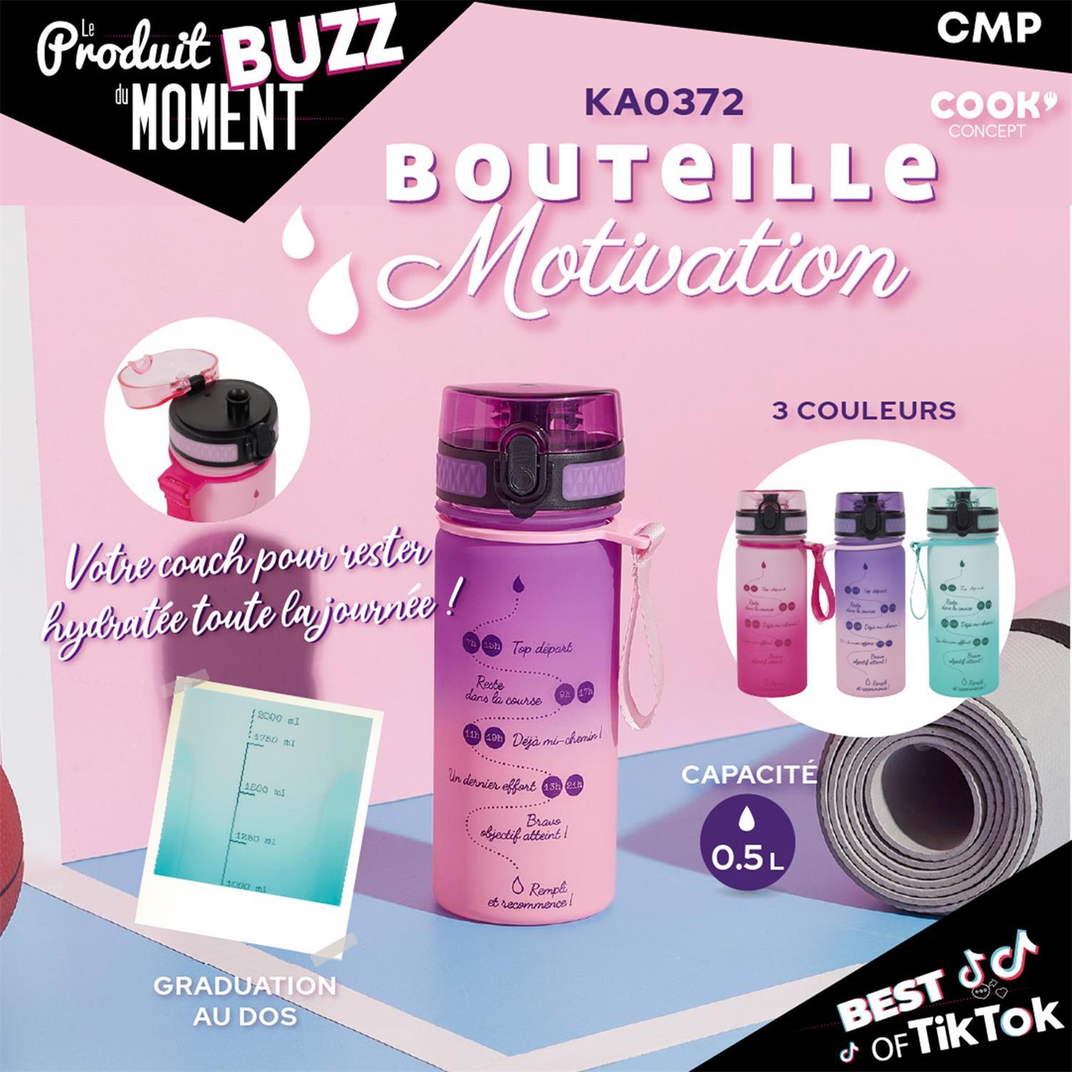 BOUTEILLE MOTIVATION 500ML