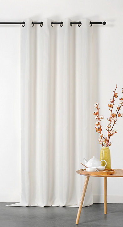 Rideau Linder L.135 x H.240 cm beige ecru