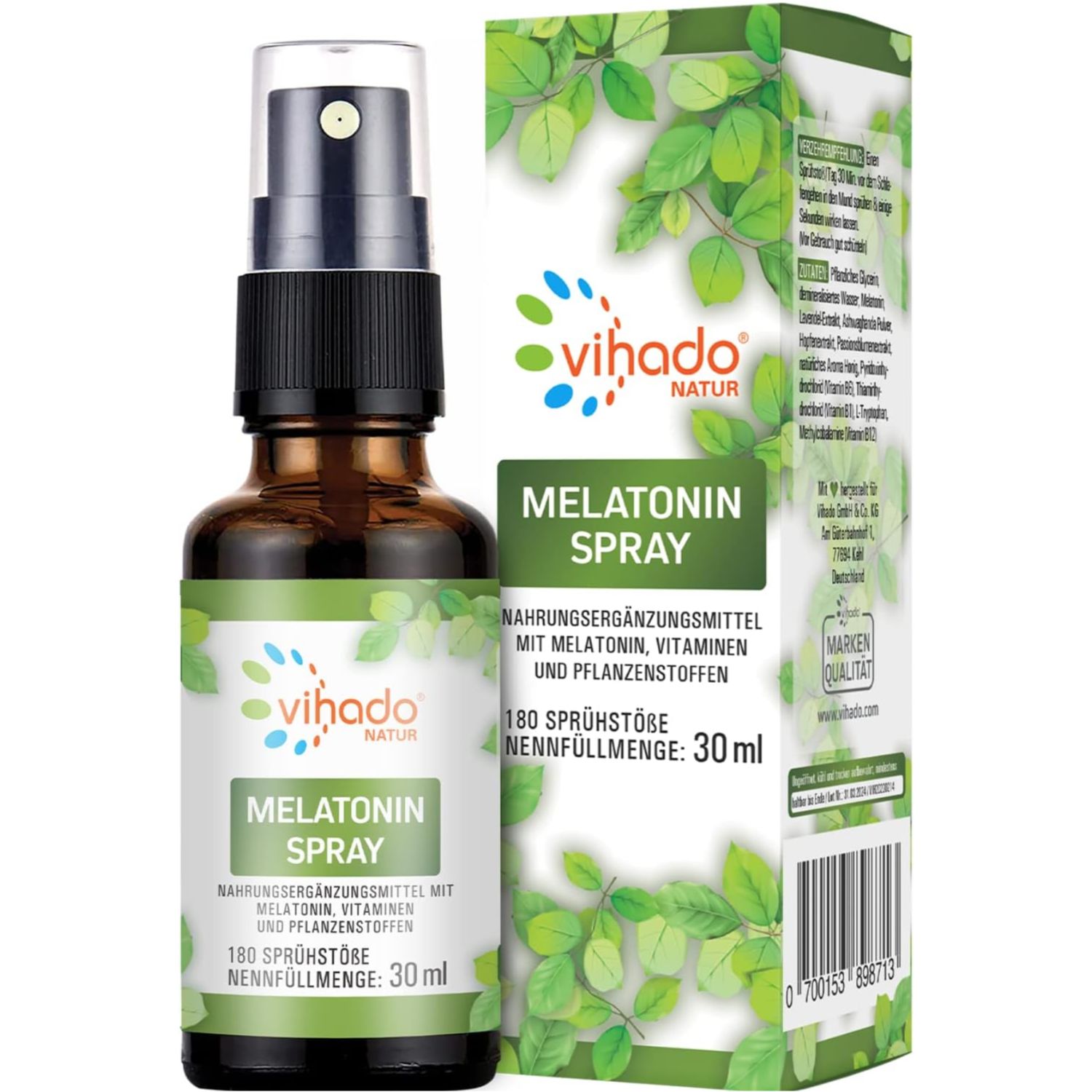 Vihado Natur Melatonin Spray