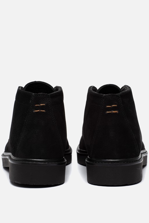 Vertice Hudson Veterboots zwart Nubuck