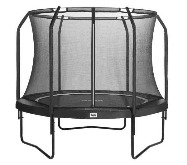 Salta Premium Black Edition, Trampolin, Rund, 100 kg, 5 År, Safety net, Sort