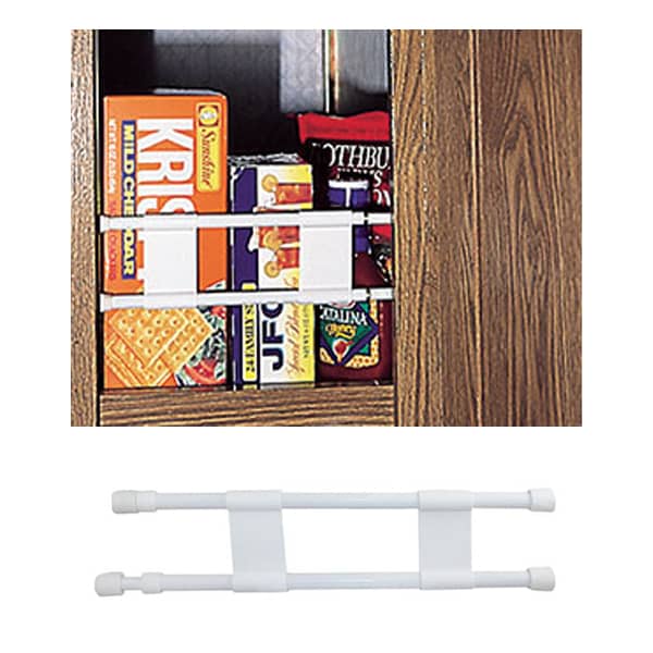 Barre double extensible 25,5 à 43 cm