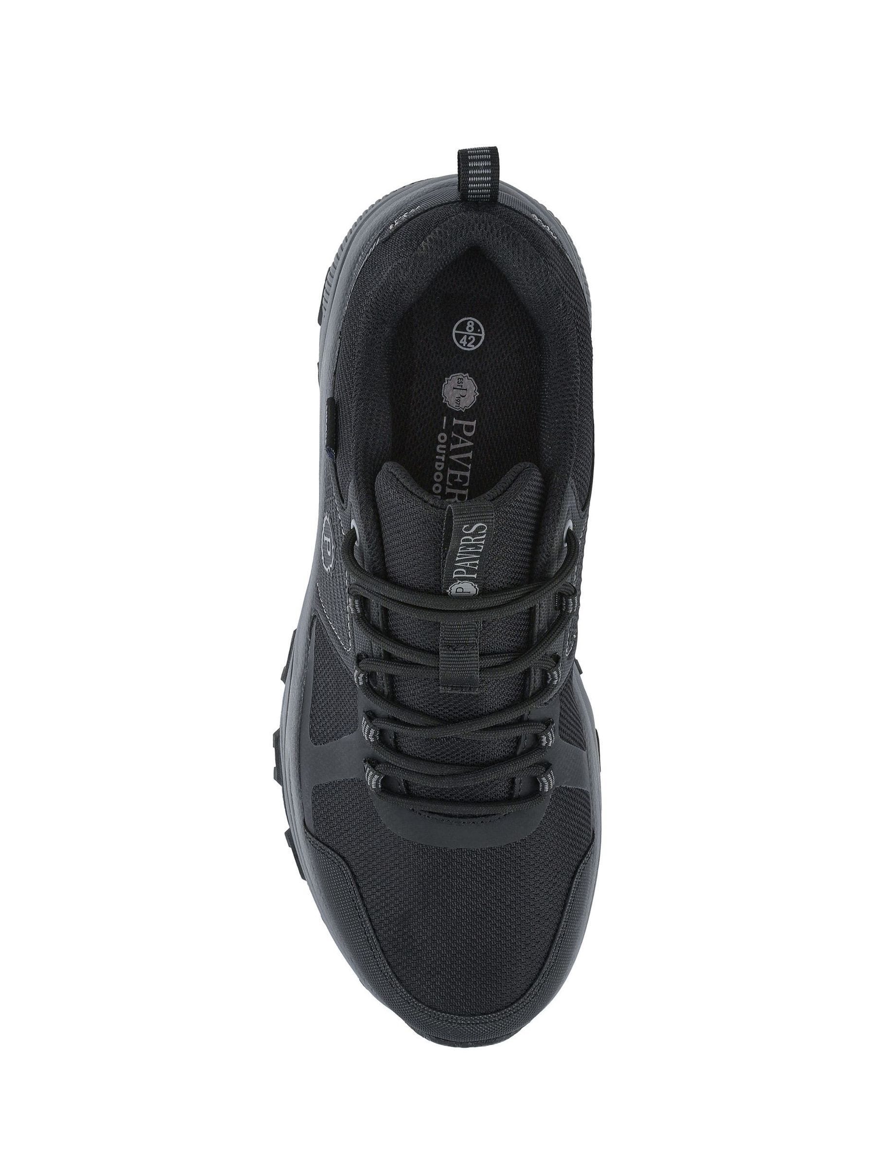 Zwart - Pavers Wide-Fit Rugged Water-Resistant Walking Shoes