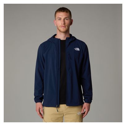 Veste Softshell The North Face Nimble Hoodie Bleu Homme