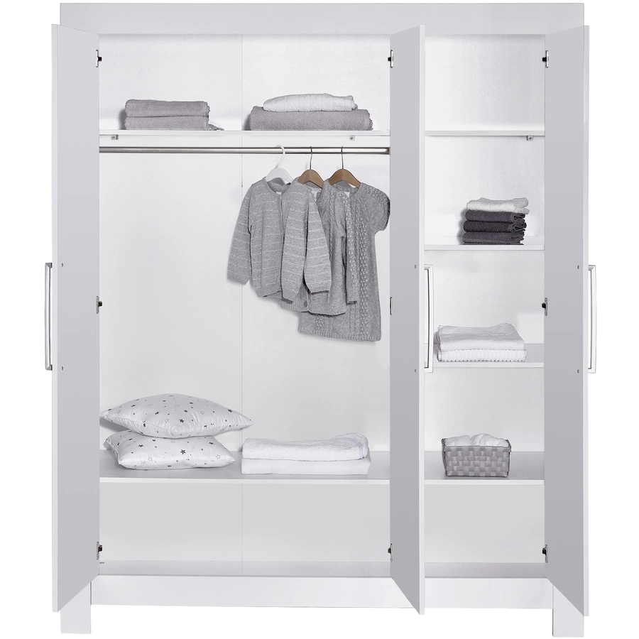 Schardt Kleiderschrank Nordic White 3-türig