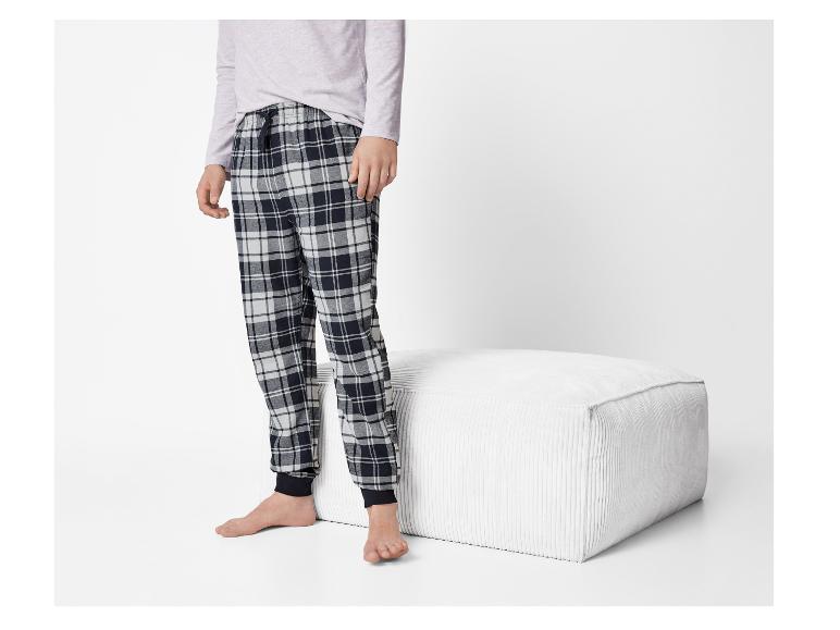 Flanellen heren pyjamabroek