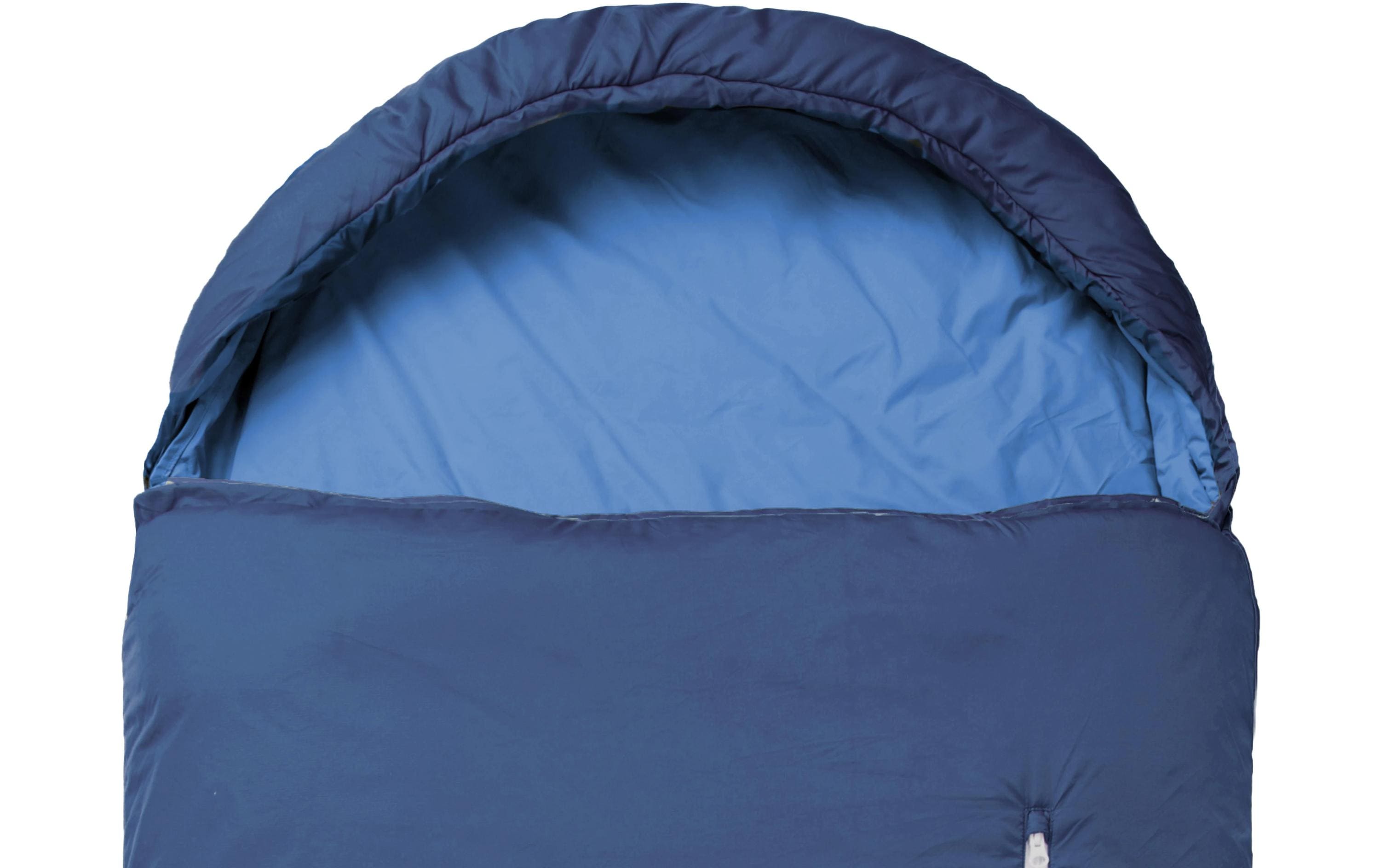 Schlafsack Biopod Wolle Goas Cotton Comfort Night Blue<br>Hochwertiger feuchtigkeitsunempfindlicher Deckenschlafsack