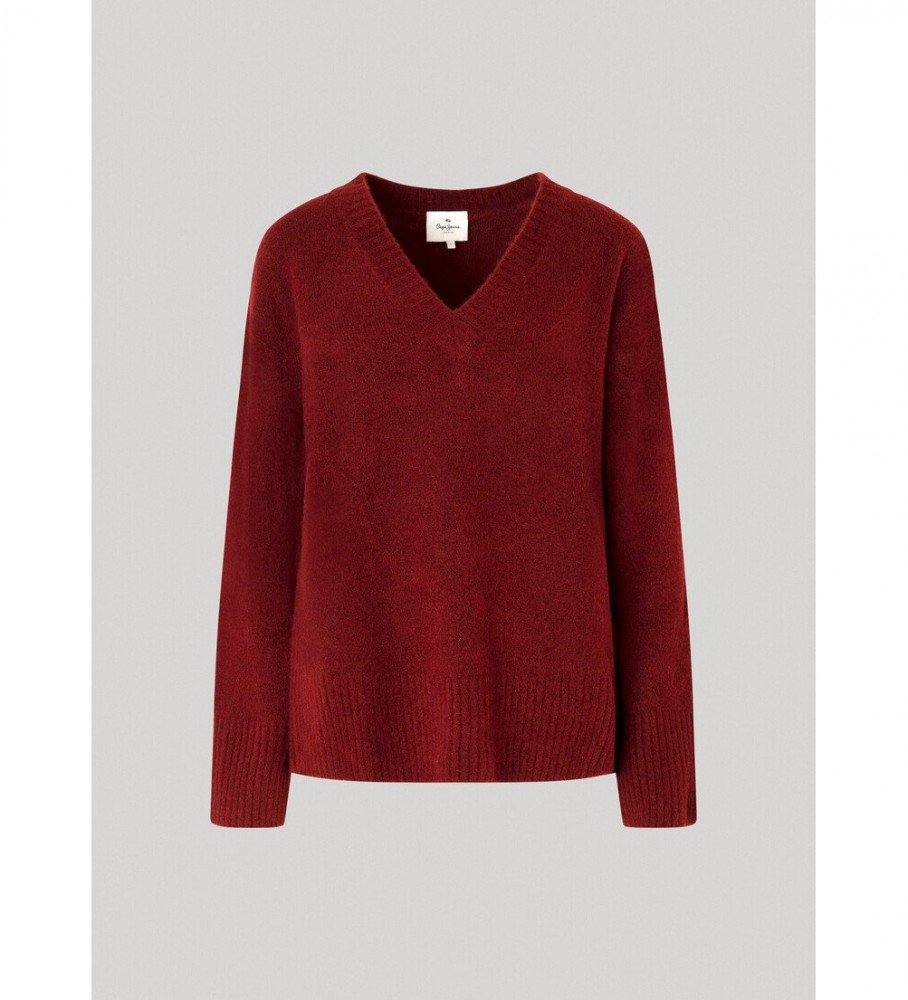 Camisola Pepe Jeans Denisse bordô