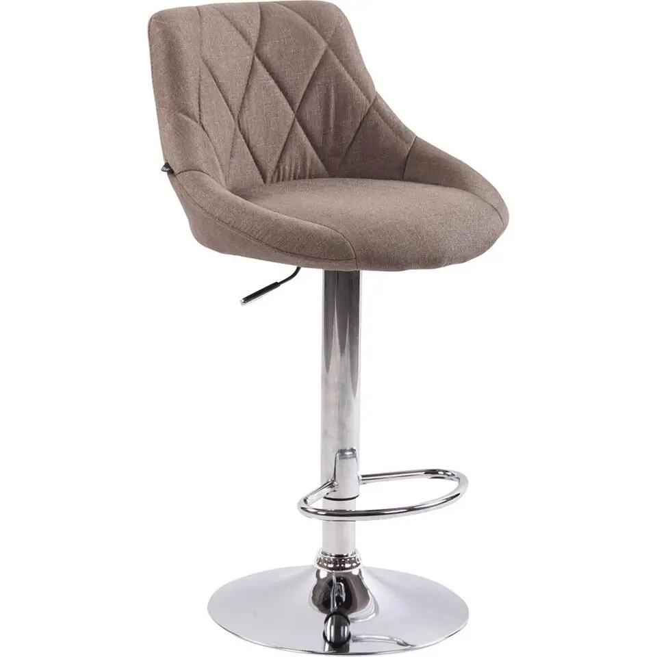 Xairo Barkruk Kopenhagen – Taupe – Fluweel