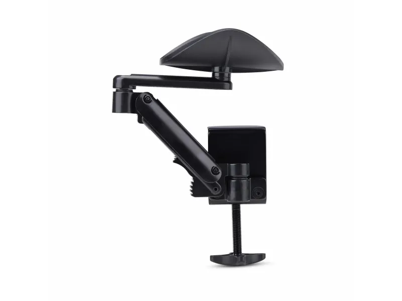 StarTech.com Adjustable Arm Rest For Desk, Clamp-On Install/No Drilling - Monteringssæt (armstøtte) - aluminium, stål, plastik - sort - skrivebordsmonterbar
